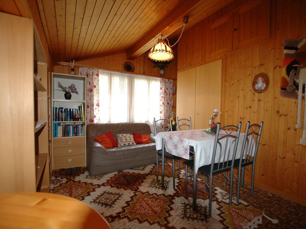 Pristine Home In A Charming Village Large Grassy Sunbathing Area View Of The M Nch And Jungfrau Wilderswil Exterior photo